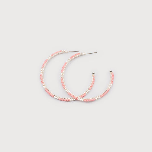 Pink Hoops