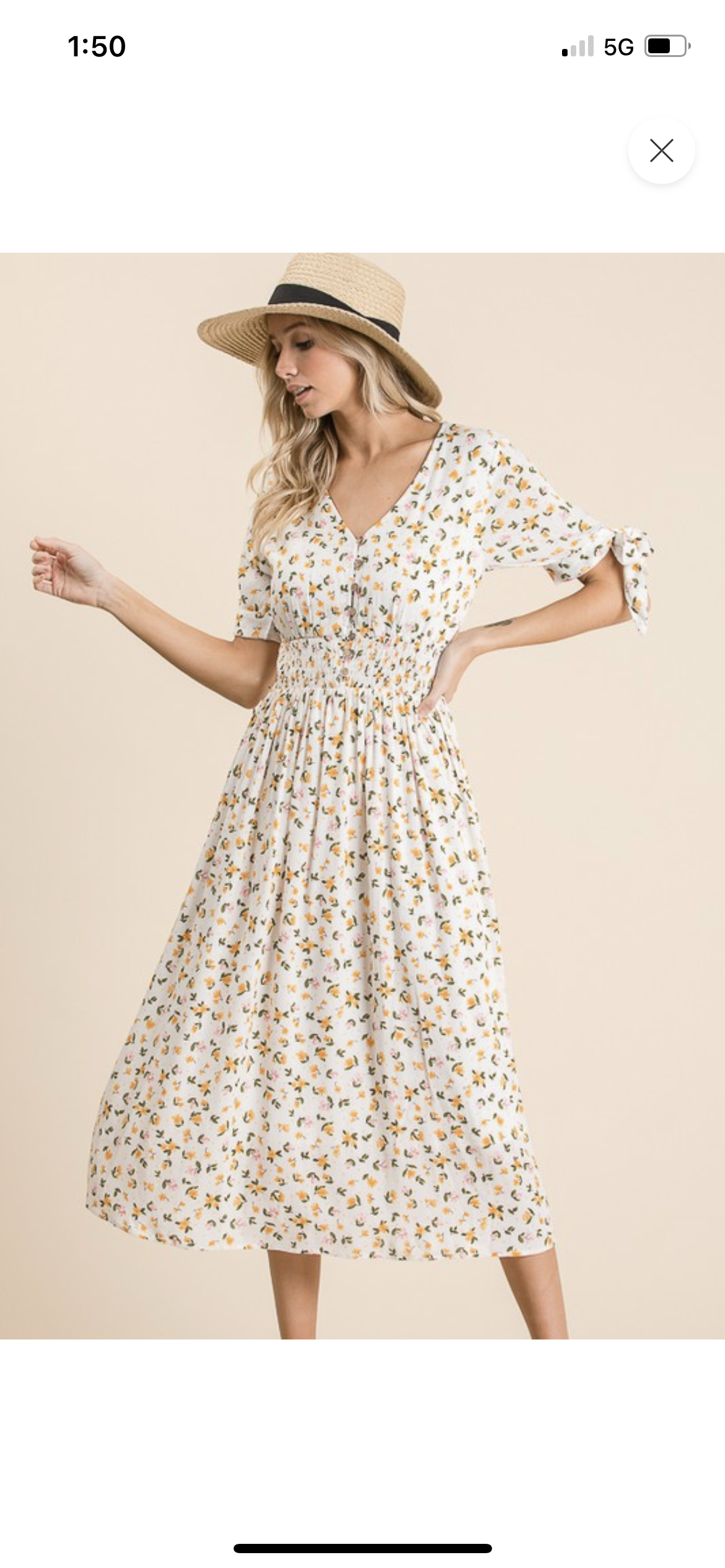 Floral Midi Dress