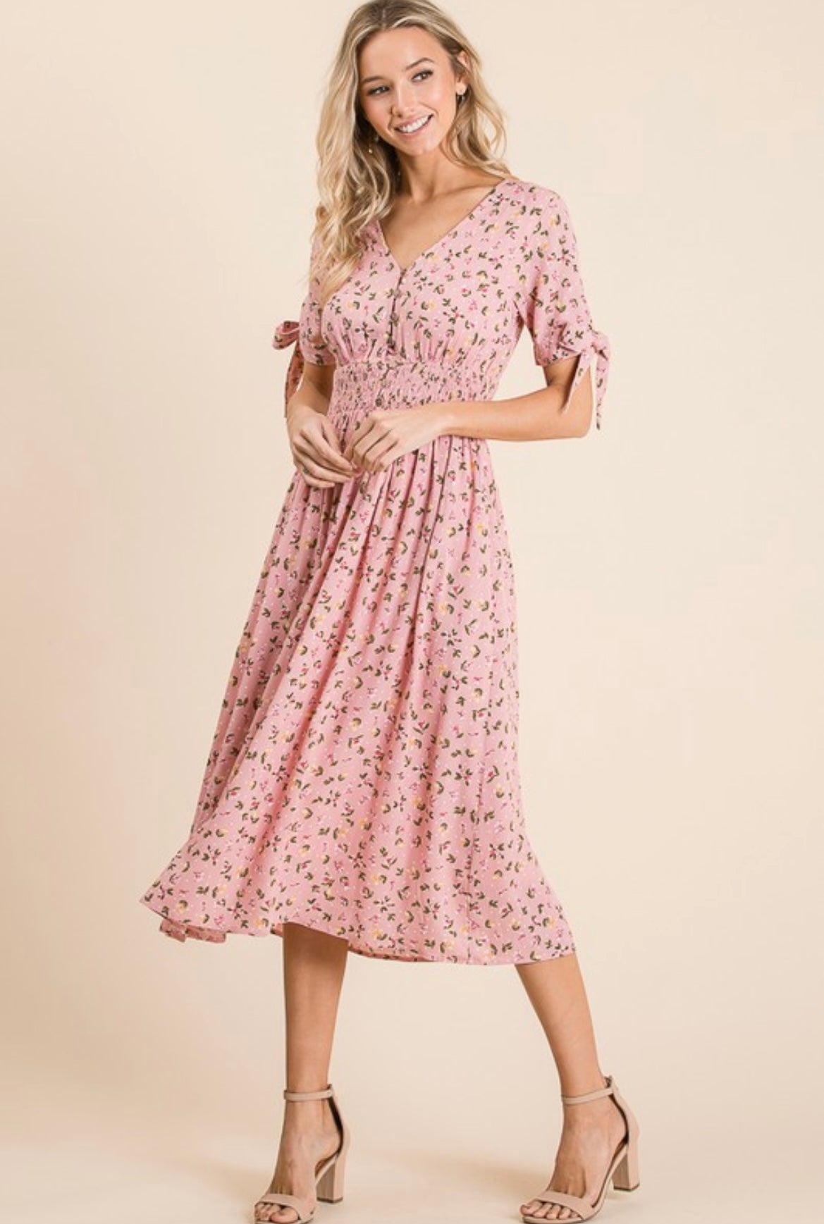 Floral Midi Dress