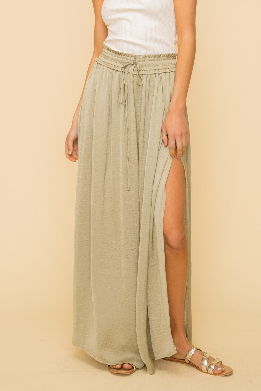 Split Hem Maxi