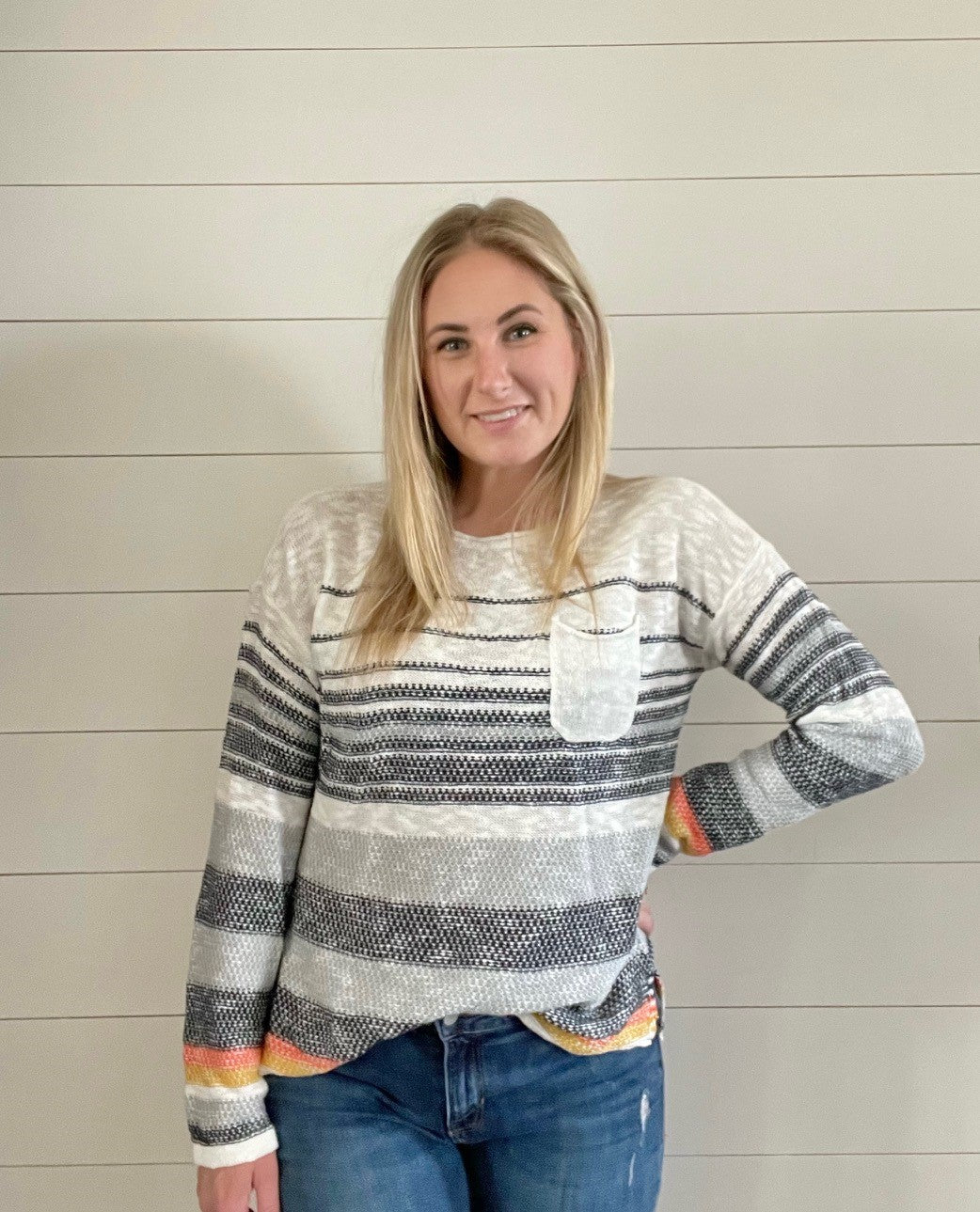 Multi Stripe Sweater