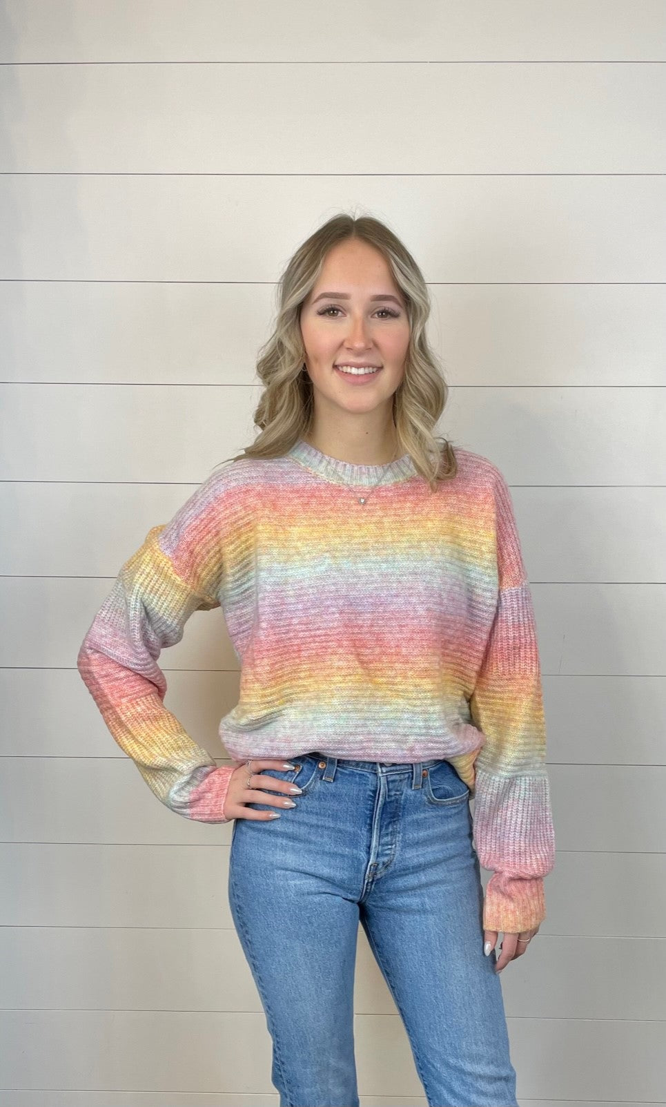 Rainbow Sweater